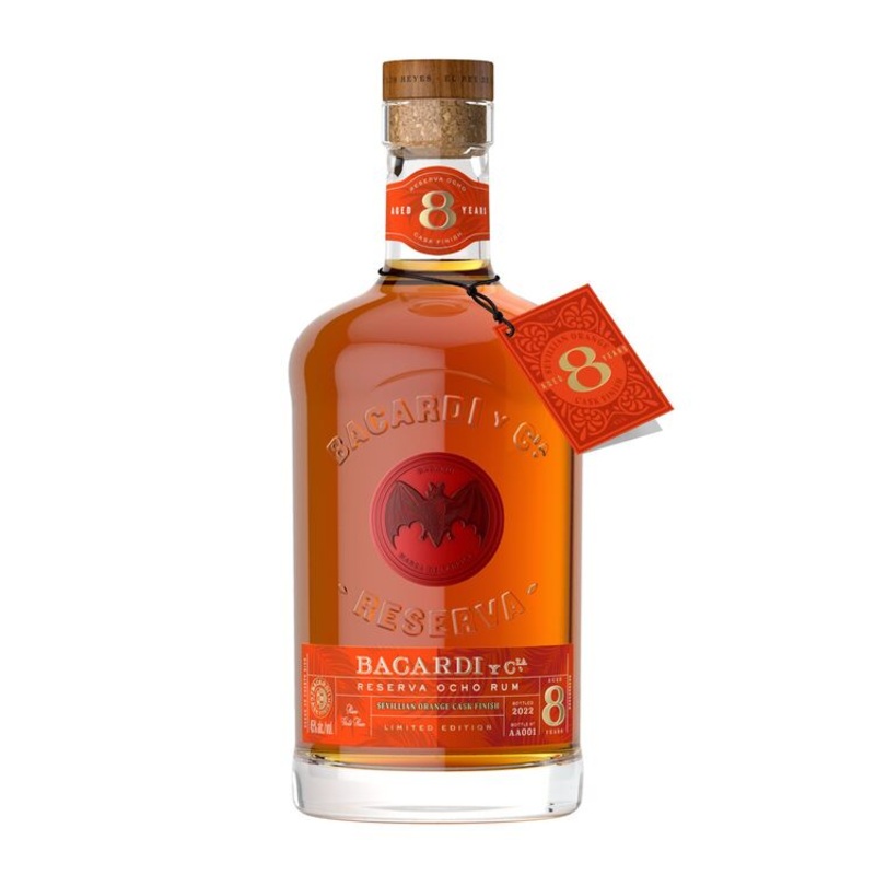 BACARDI RUM RSV OCHO SEVILL 8YR 90