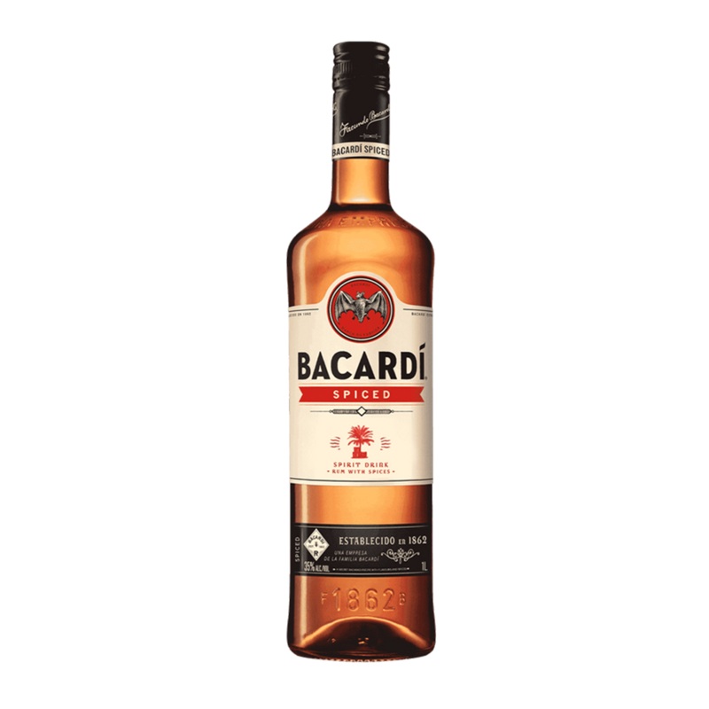 BACARDI SPICED RUM 1LTR