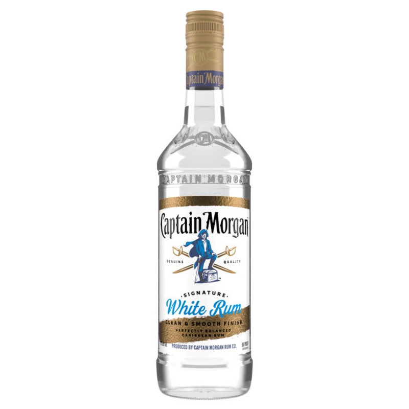 CAPT MORGAN RUM WHITE 80