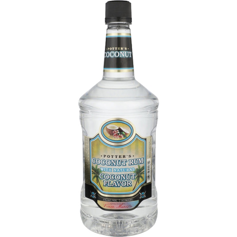 POTTERS RUM COCONUT 42 PET
