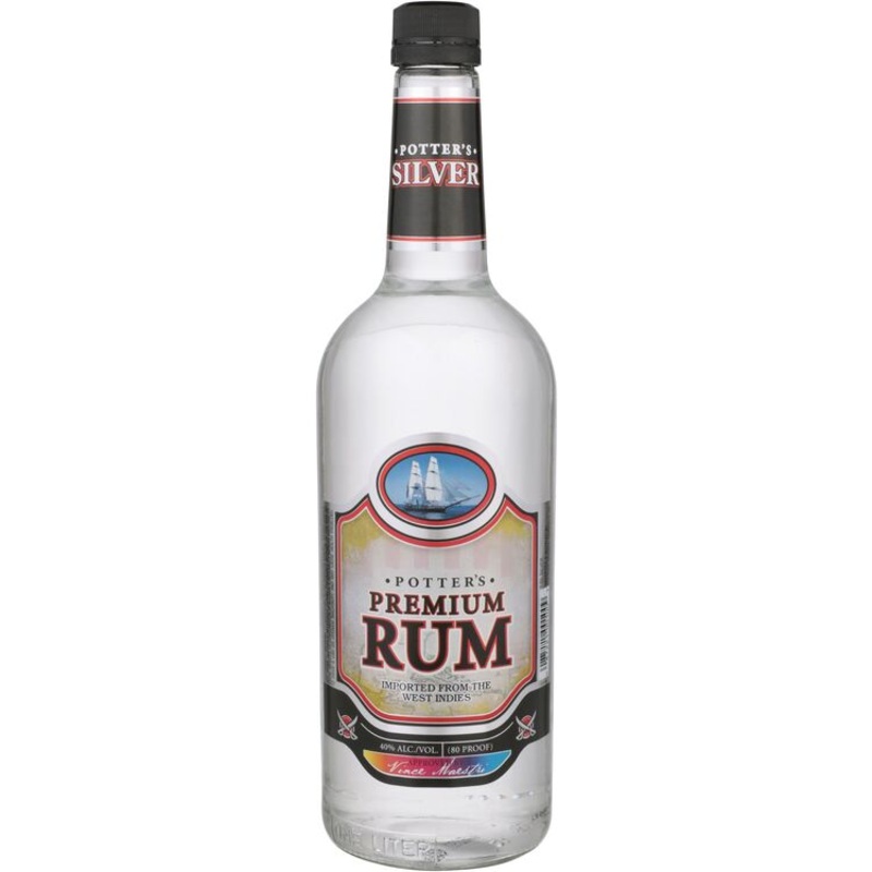 POTTERS RUM WHITE 80