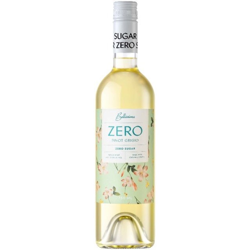 Bellissima Zero Sugar Pinot Grigio 750ml
