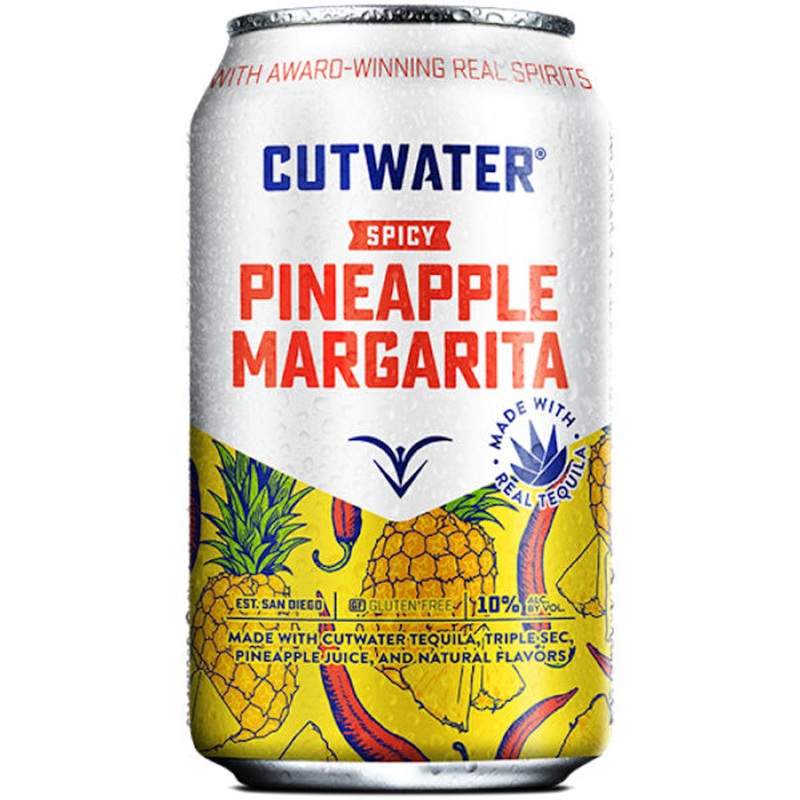 Cutwater Spicy Pineapple Margarita 12oz Can