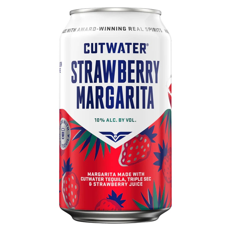 Cutwater Strawberry Margarita 12oz Can