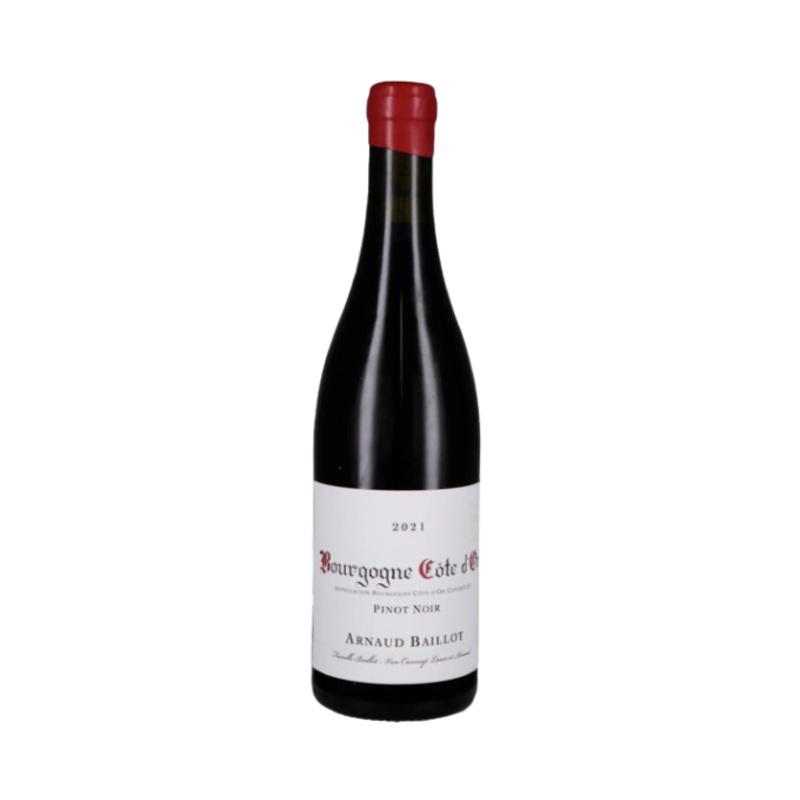 Arnaud Baillot Bourgogne Cote D'or Pinot Noir 2021 750ml (No Barcode)