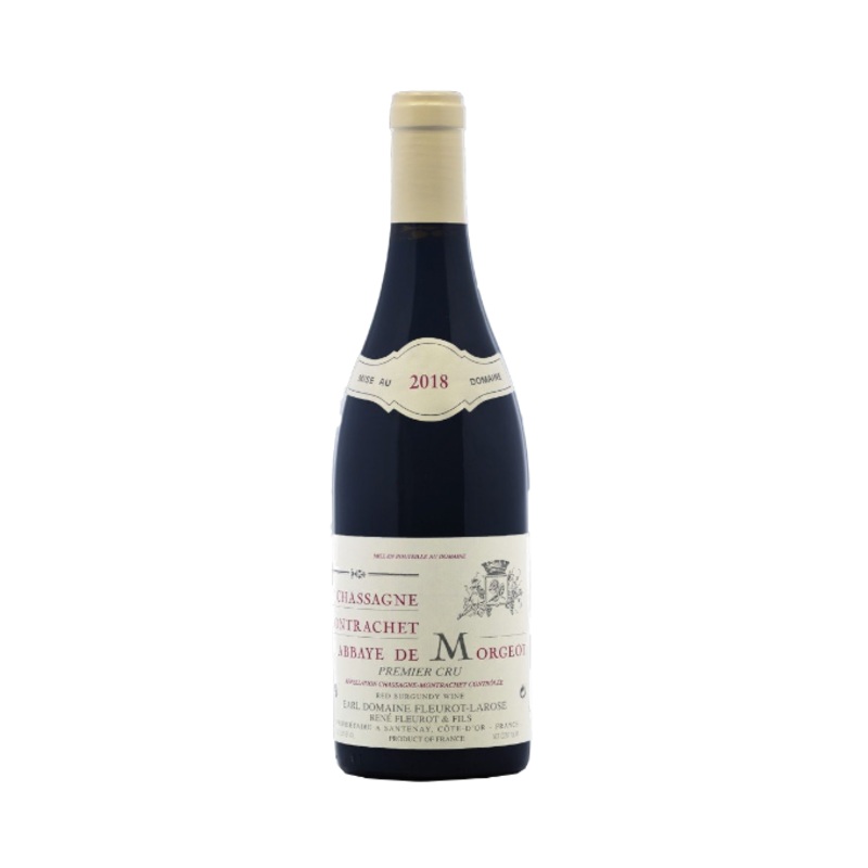 Domaine Fleurot Larose Chassagne Montrachet Premier 1er Cru Abbaye de Morgeot 2018 750ml
