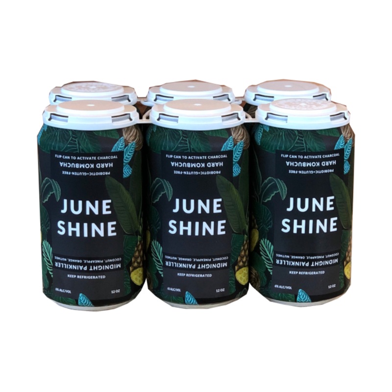 June Shine Midnight Painkiller 12oz 6-Pack Can
