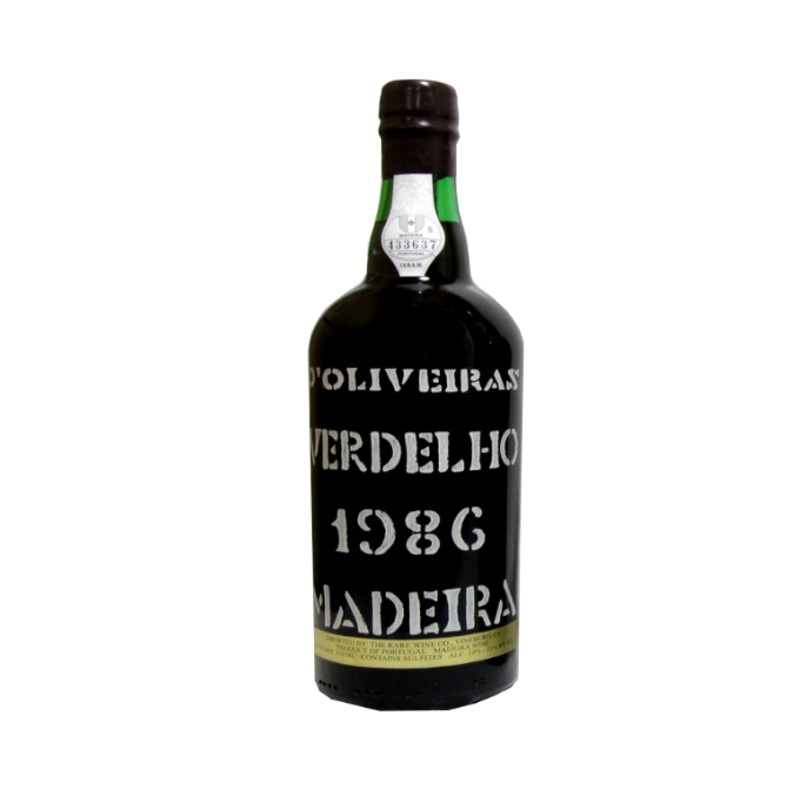 D Oliveiras Verdelho Madeira 1986 750ml (No Barcode)
