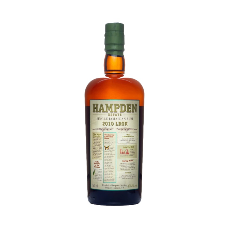 Hampden Estate LROK Pure Single Jamaican 2010 750ml