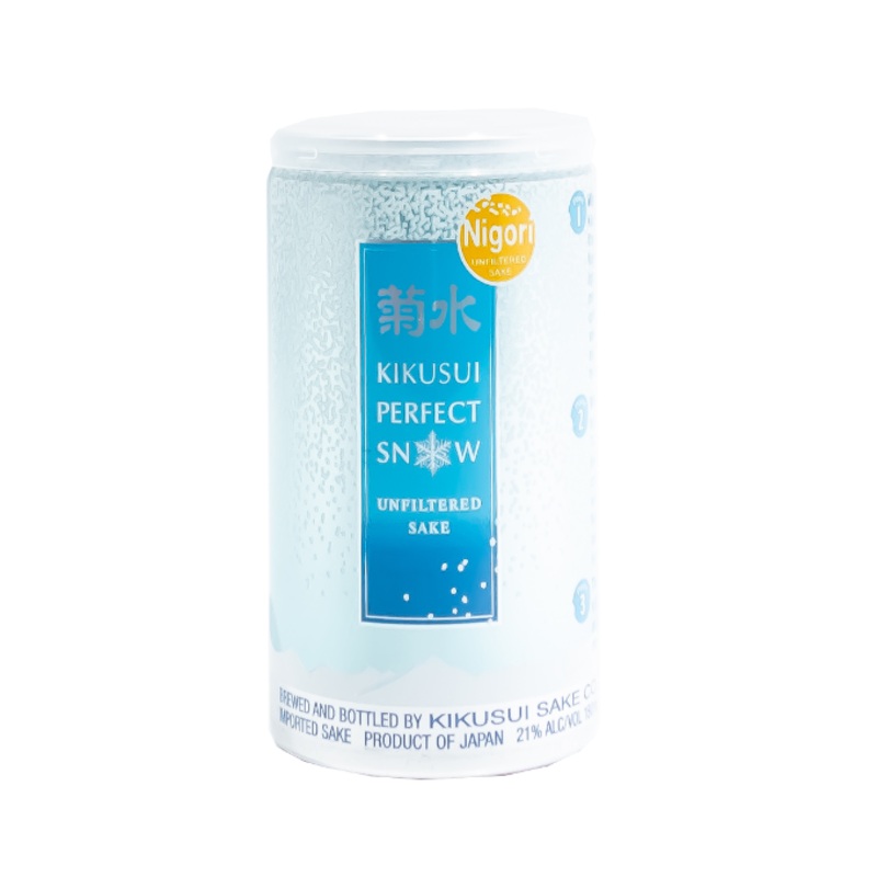 Kikusui Perfect Snow Nigori Sake 180ml Can