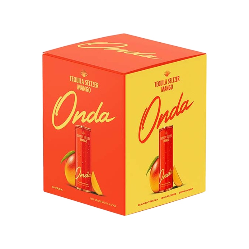 Onda Sparkling Mango 12oz 4-Pack Can