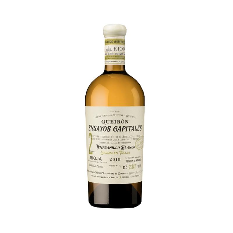 Queiron Ensayos Capitales Tempranillo Blanco 2019 750ml