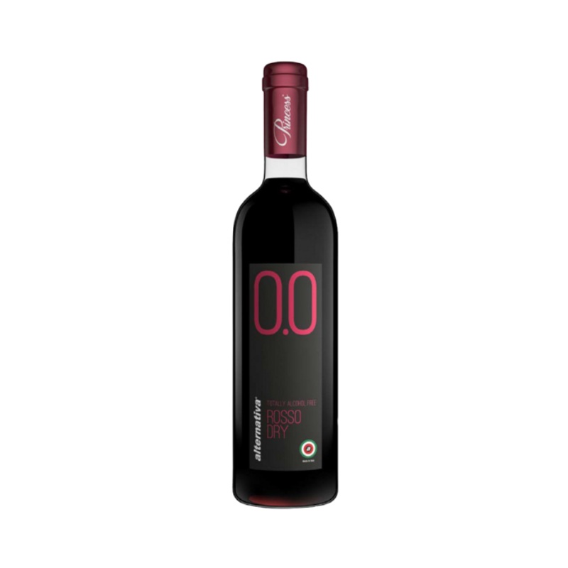 BFD Dry NA Rosso Wine 750ml