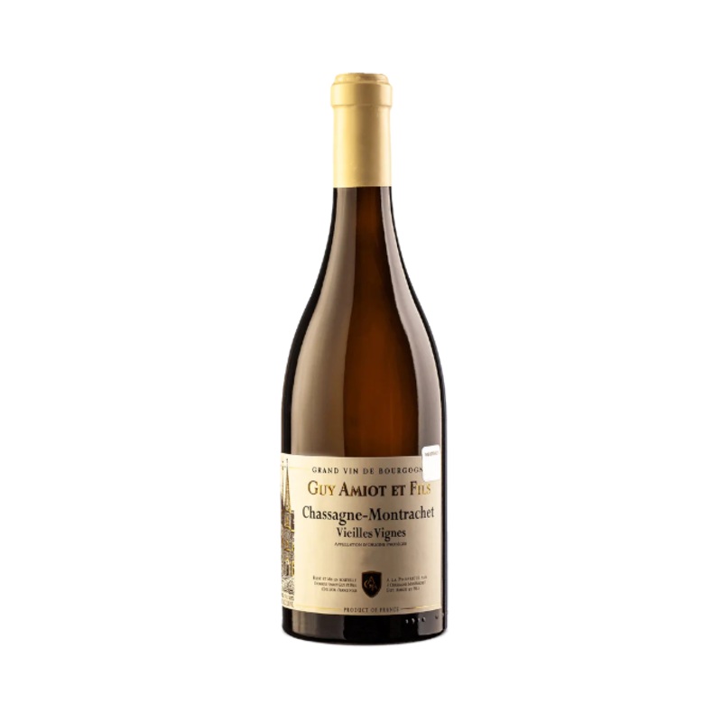Domaine Guy Amiot Chassagne Montrachet Vieilles Vignes Blanc 2020 750ml (No Barcode)