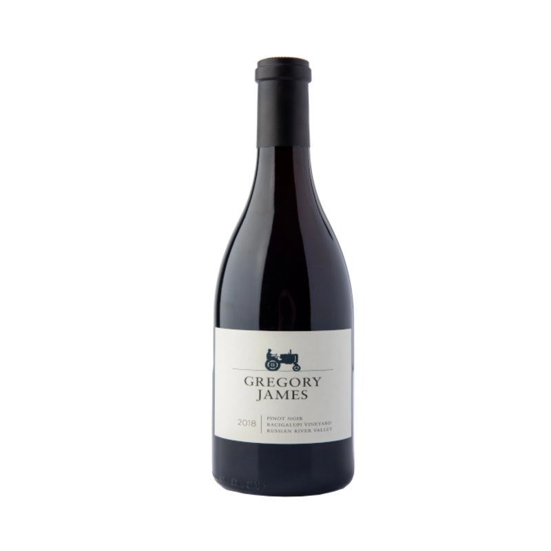 Gregory James Bacigalupi Pinot Noir 2018 750ml (No Barcode)