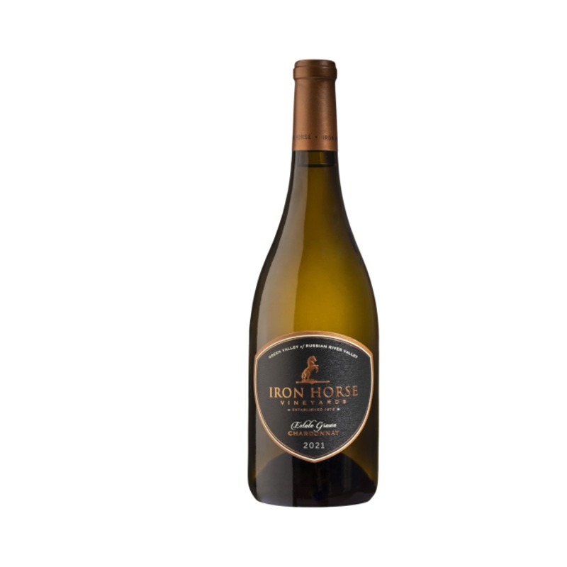 Iron Horse Vineyards Estate Chard 2021 750ml