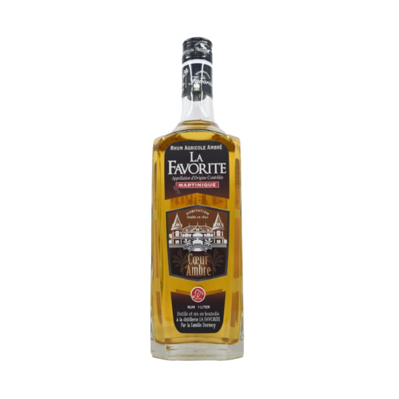 La Favorite Coeur D Ambre Rhum Agricole 1L