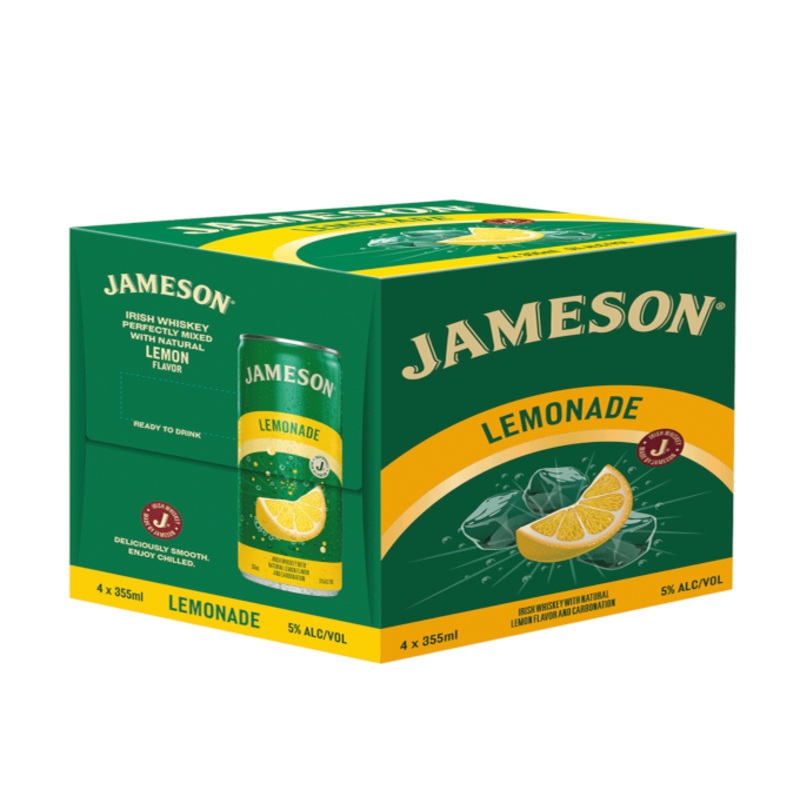 Jameson Lemonade 12oz 4-Pack Can