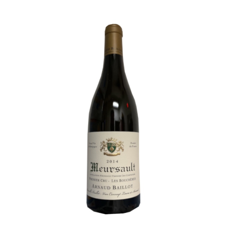 Arnaud Baillot Les Boucheres Meursault 2014 750ml (No Barcode)