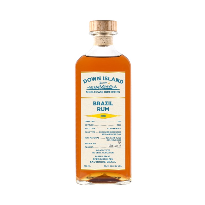 Down Island Brazilian Single Cask Rum 700ml