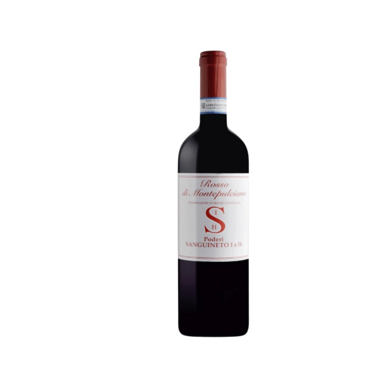 Poderi Sanguineto I & II Rosso di Montepulciano 2020 750ml (No Barcode)