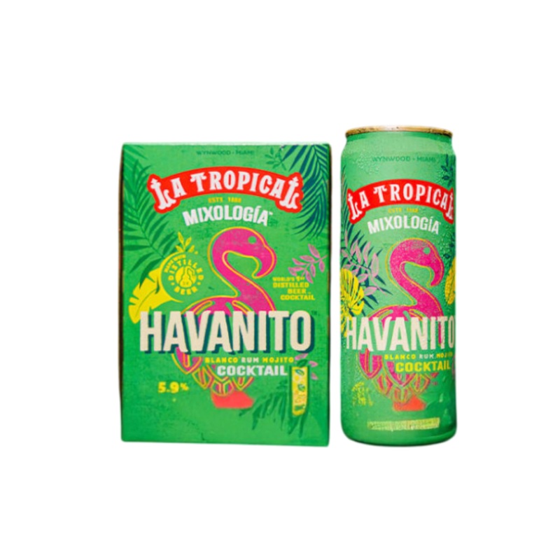Cerveceria La Tropical Mixologia Havanito 12oz 4-pack can