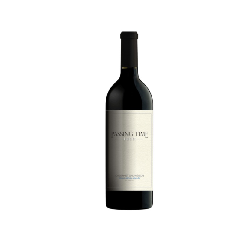Passing Time Walla Walla Valley Cabernet Sauv 2022 750ml (No Barcode)