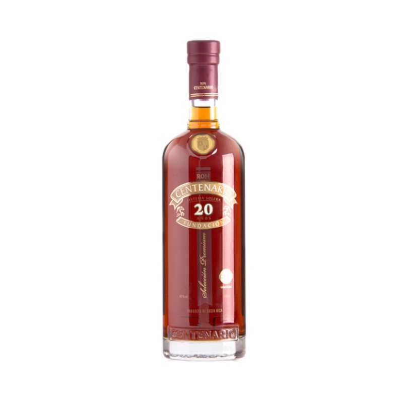 Ron Centenario 20 Years Fundacion 750ml