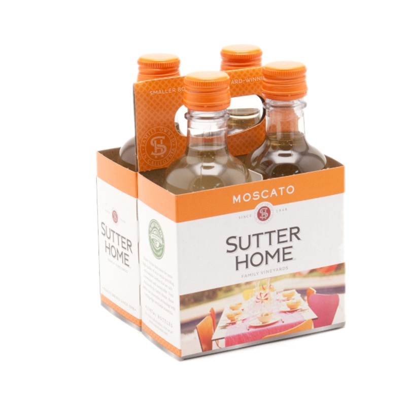 Sutter Home Moscato 187ml 4-Pack Bottle