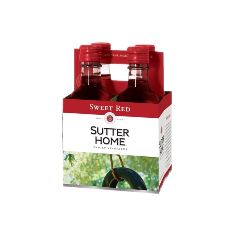 Sutter Home Sweet Red 187ml 4-Pack Bottle