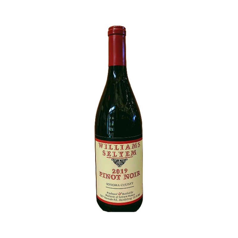 Williams Selyem Pinot Noir Bucher 2019 750ml (No Barcode)