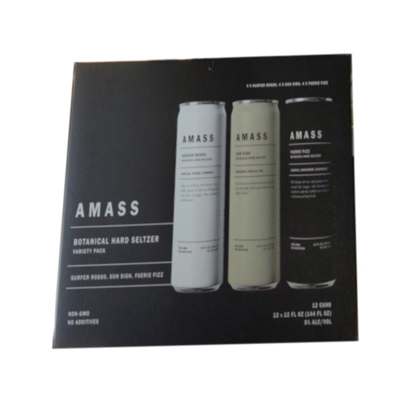 Amass Botanical Hard Variety 12oz 12-Pack Can