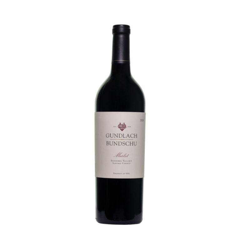 Gundlach Bundschu Merlot 2018 750ml