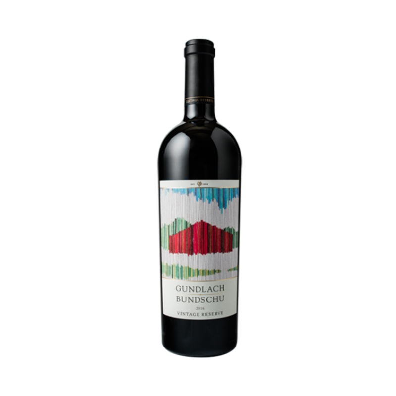 Gundlach Bundschu Vintage Reserve Cabernet Sauv 2016 750ml (No Barcode)