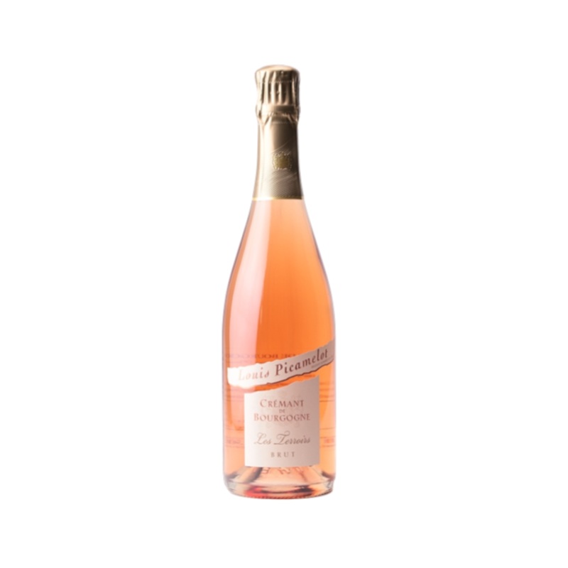 Maison Louis Picamelot Cremant de Bourgogne Les Terroirs Brut Rose 750ml (No Barcode)