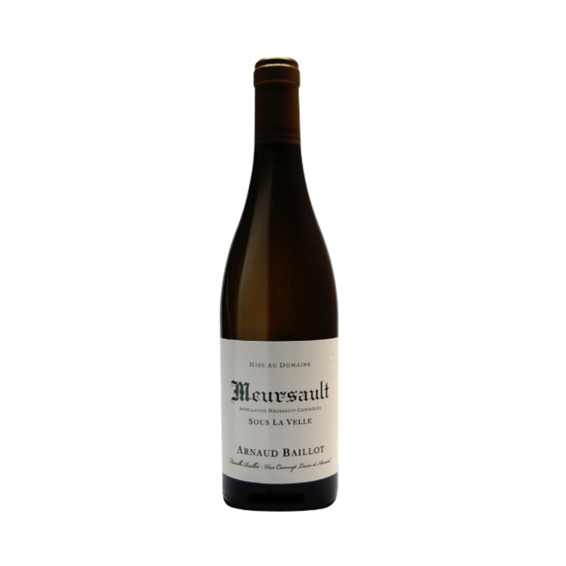 Arnaud Baillot Meursault Sous La Velle 2020 750ml (No Barcode)