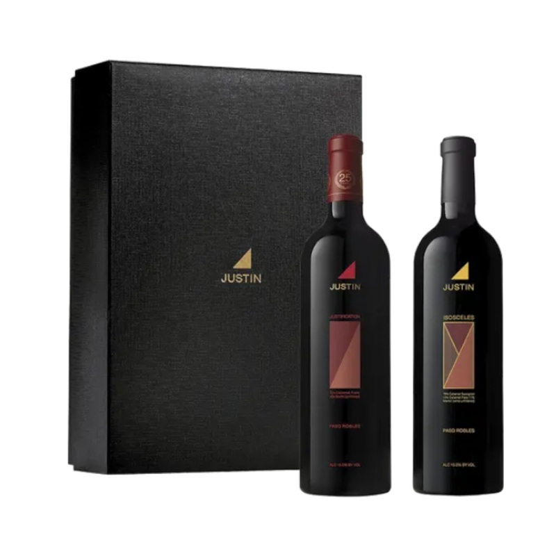 Justin Justification And Isosceles 2-Pack Gift Box 750ml