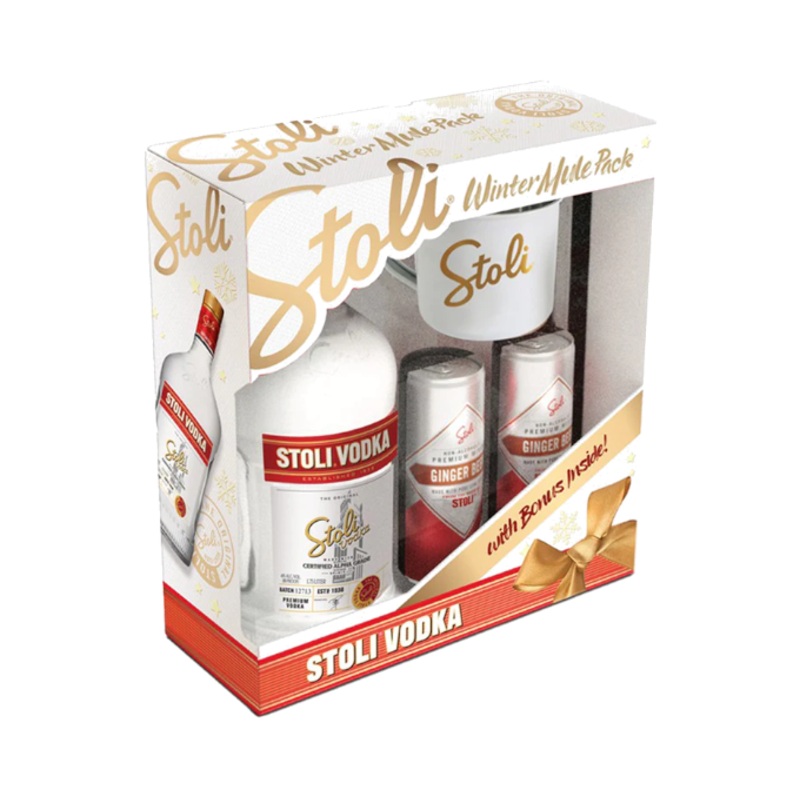 Stolichnaya Mule Pack 1.75L (Gift Pack)