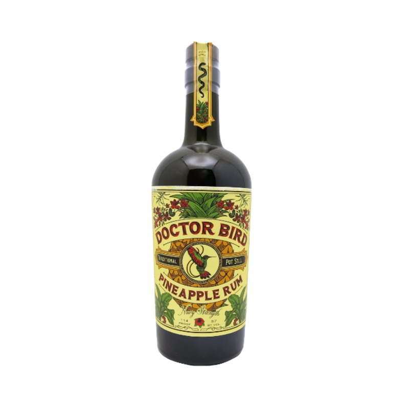 Two James Doctor Bird Pineapple Jamaican 750ml