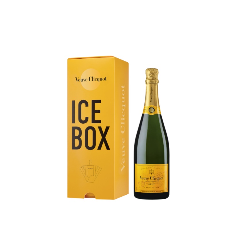 Veuve Clicquot Brut Yellow Label Gift Set 750ml (With Ice Box)