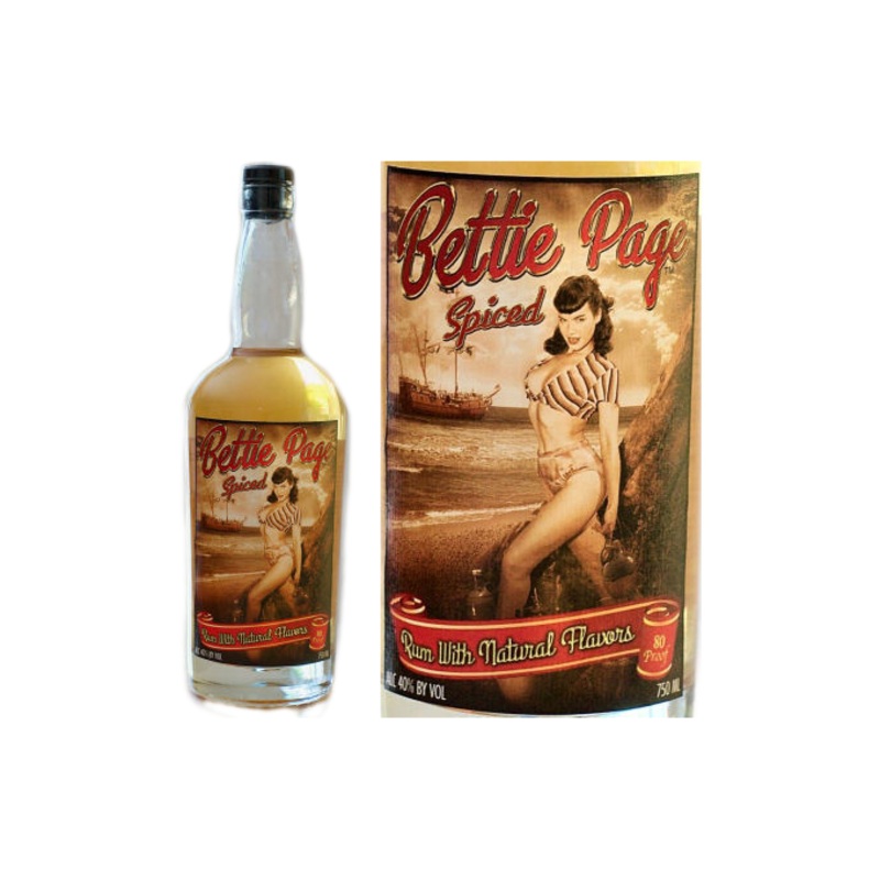 Bettie Page Spiced Rum 750ml