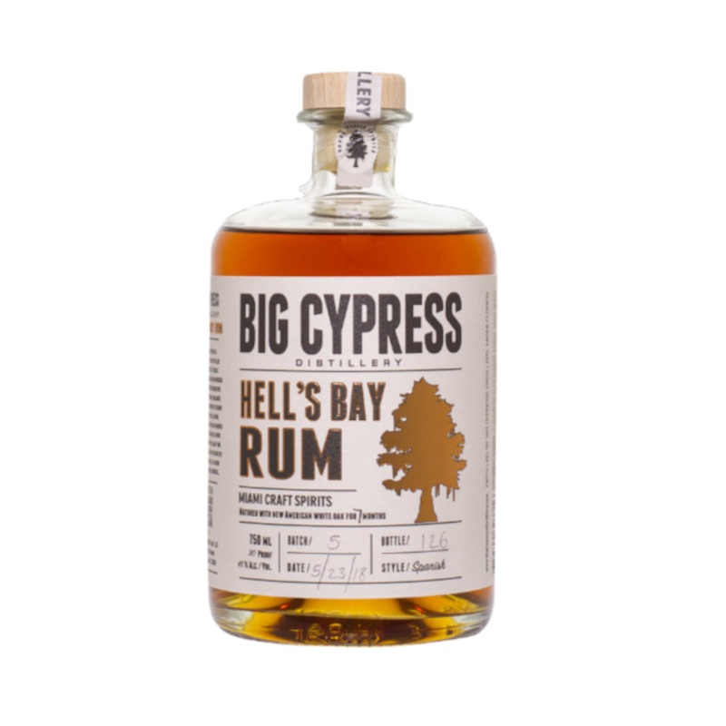 Big Cypress Hells Bay Rum 750ml (DNO P4)