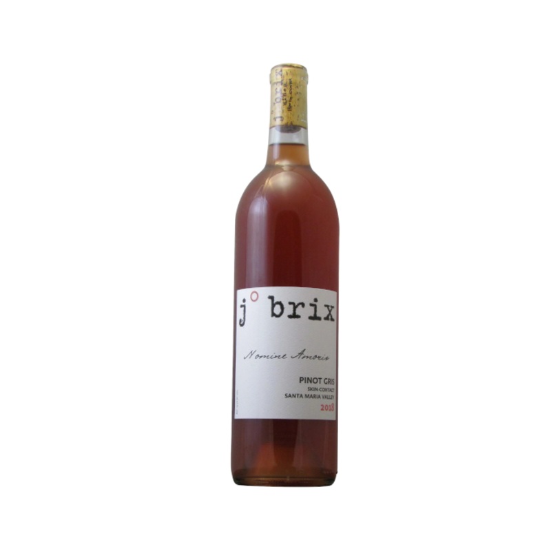 J Brix Pinot Gris Nominee Amoris Skins Contact  750ml (No Barcode)