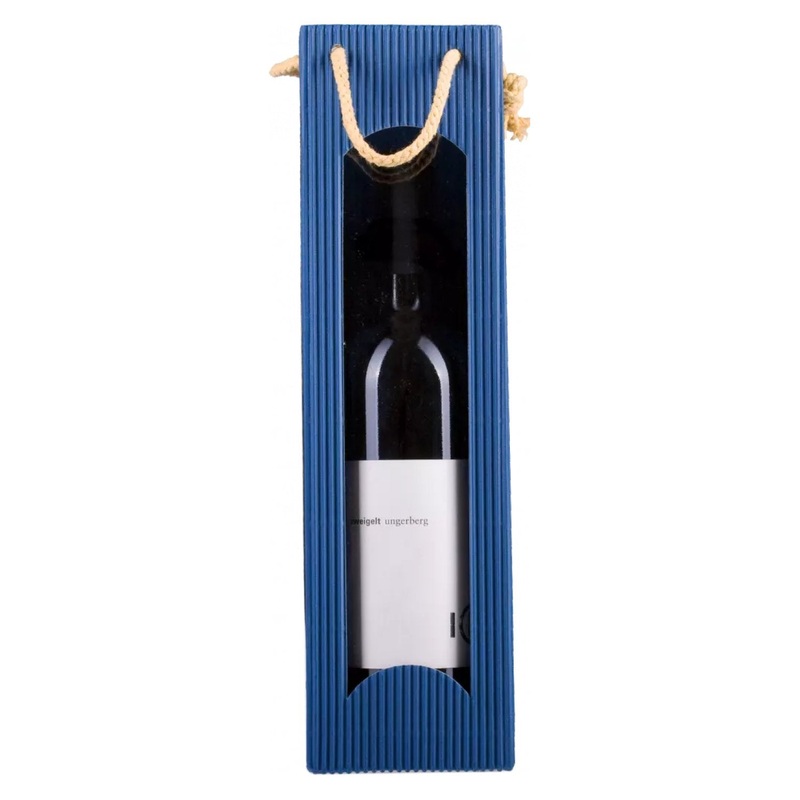 Carrying cord dark blue wave with window 1er
