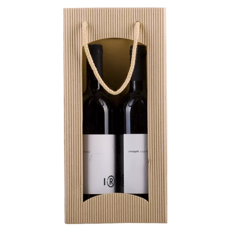 Carrying cord natural wave with window 2-pack