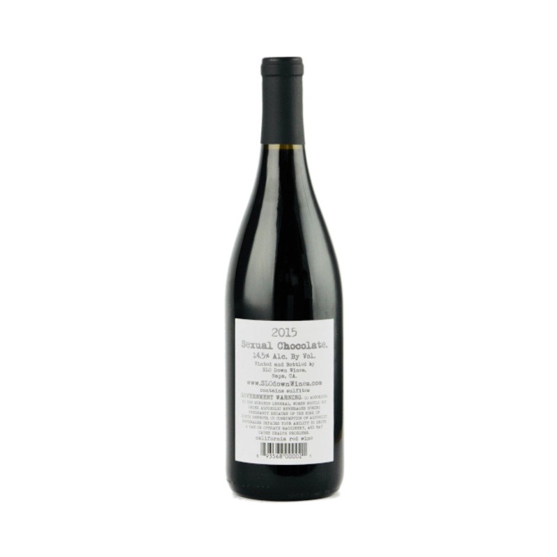 Slo Down Wines Sexual Chocolate Red Blend 750ml