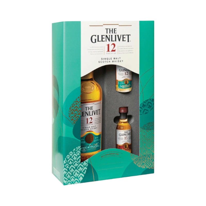 The Glenlivet 12 Years 750ml (Gift Set)