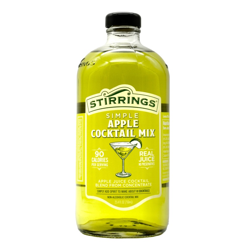 Stirrings Apple Cocktail Mix 750ml