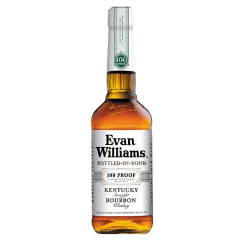 Evan Williams White Label Bottled in Bond Kentucky