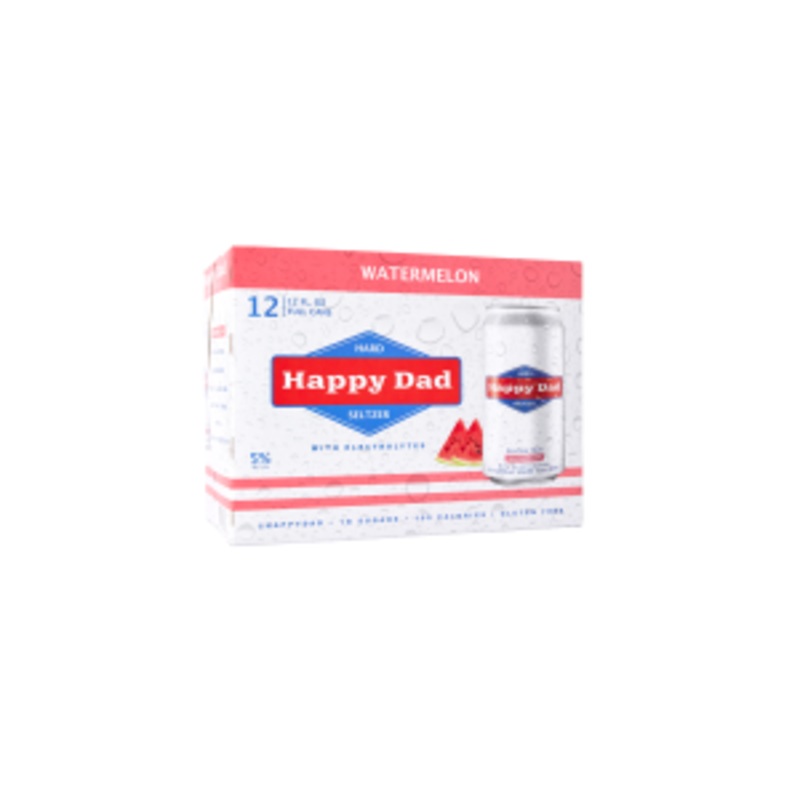 Happy Dad Hard Seltzer Watermelon